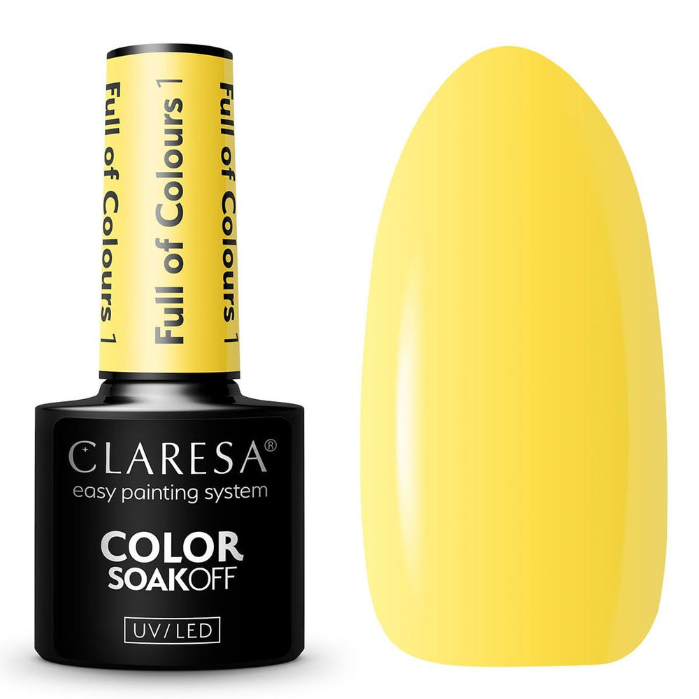 Claresa uv led gellak 5ml vol kleuren 1
