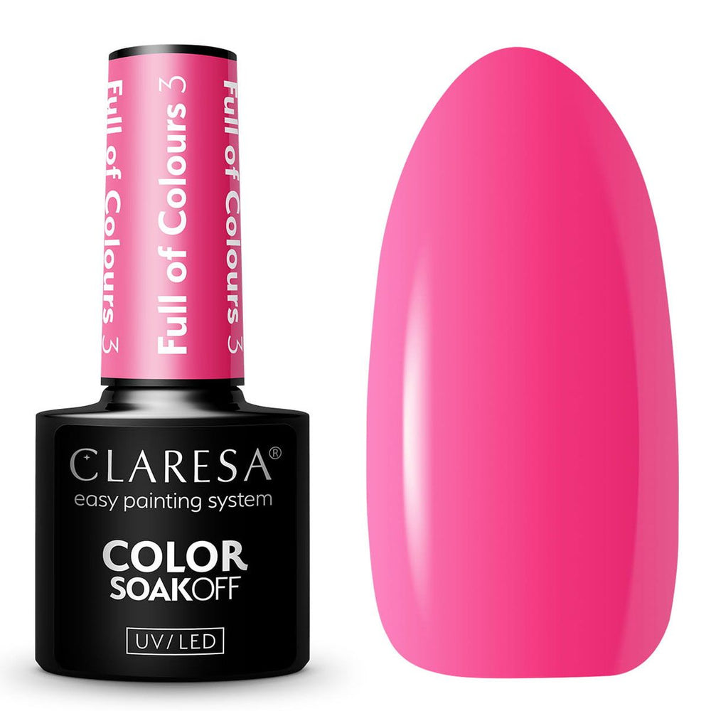Claresa uv led gellak 5ml vol kleuren 3