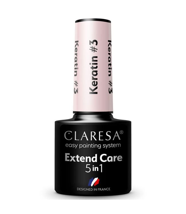 Claresa extend care 5 in 1 keratin 3 base coat 5ml