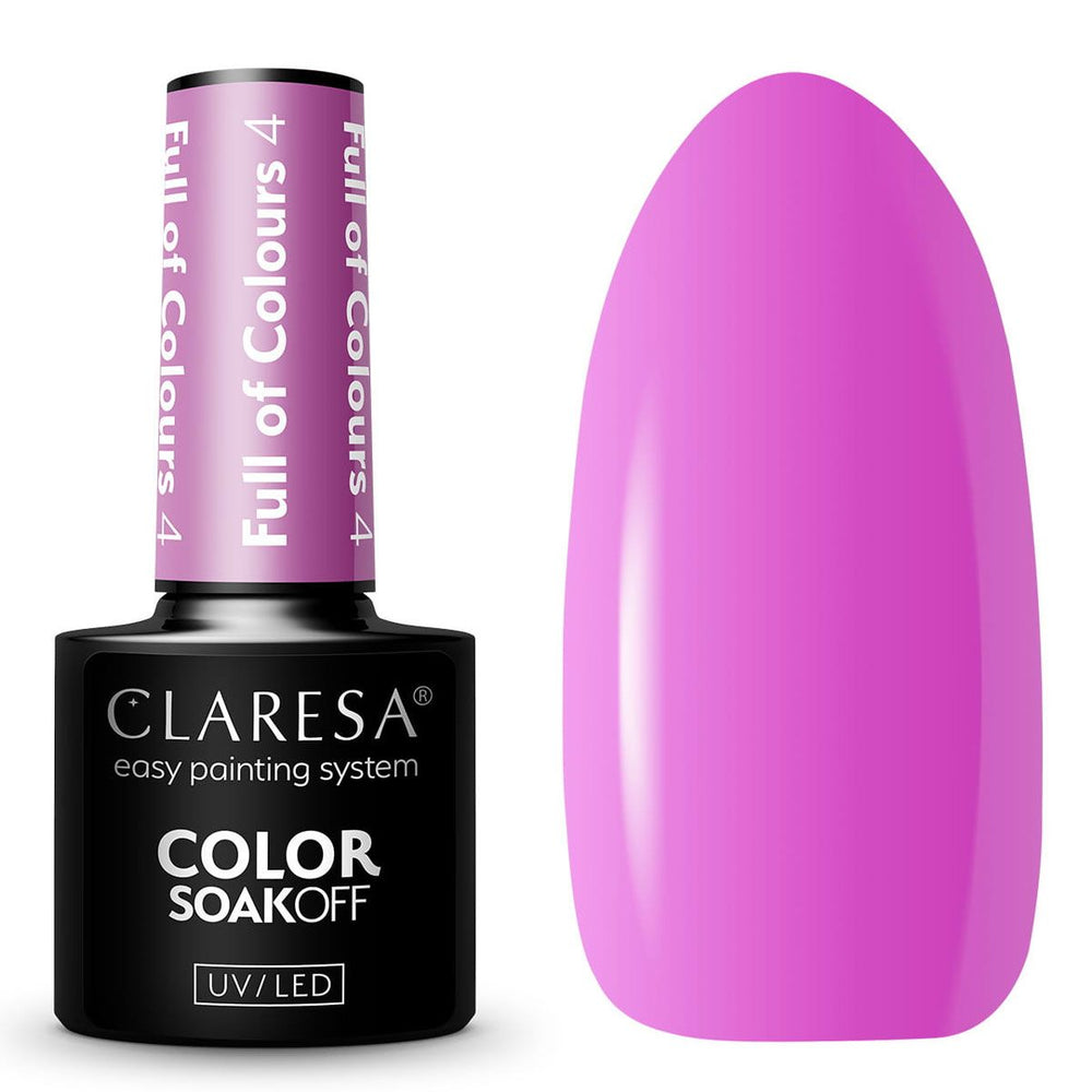 Claresa uv led gellak 5ml vol kleuren 4