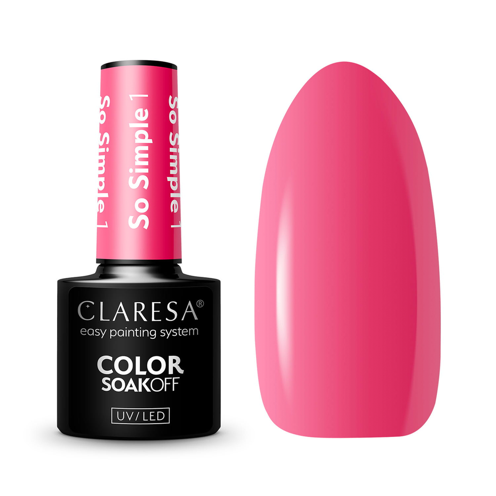 Claresa uv led gellak 5ml zo simpel 1
