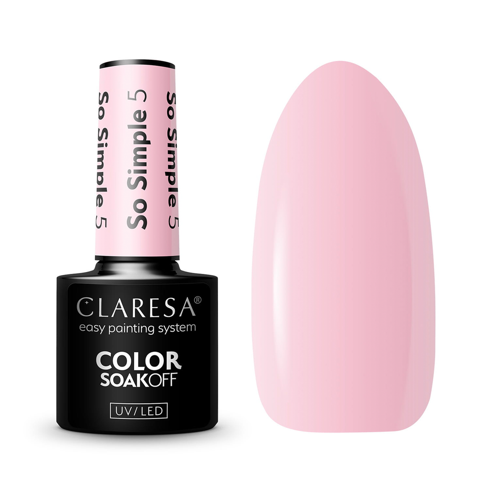 Claresa uv led gellak 5ml zo simpel 5