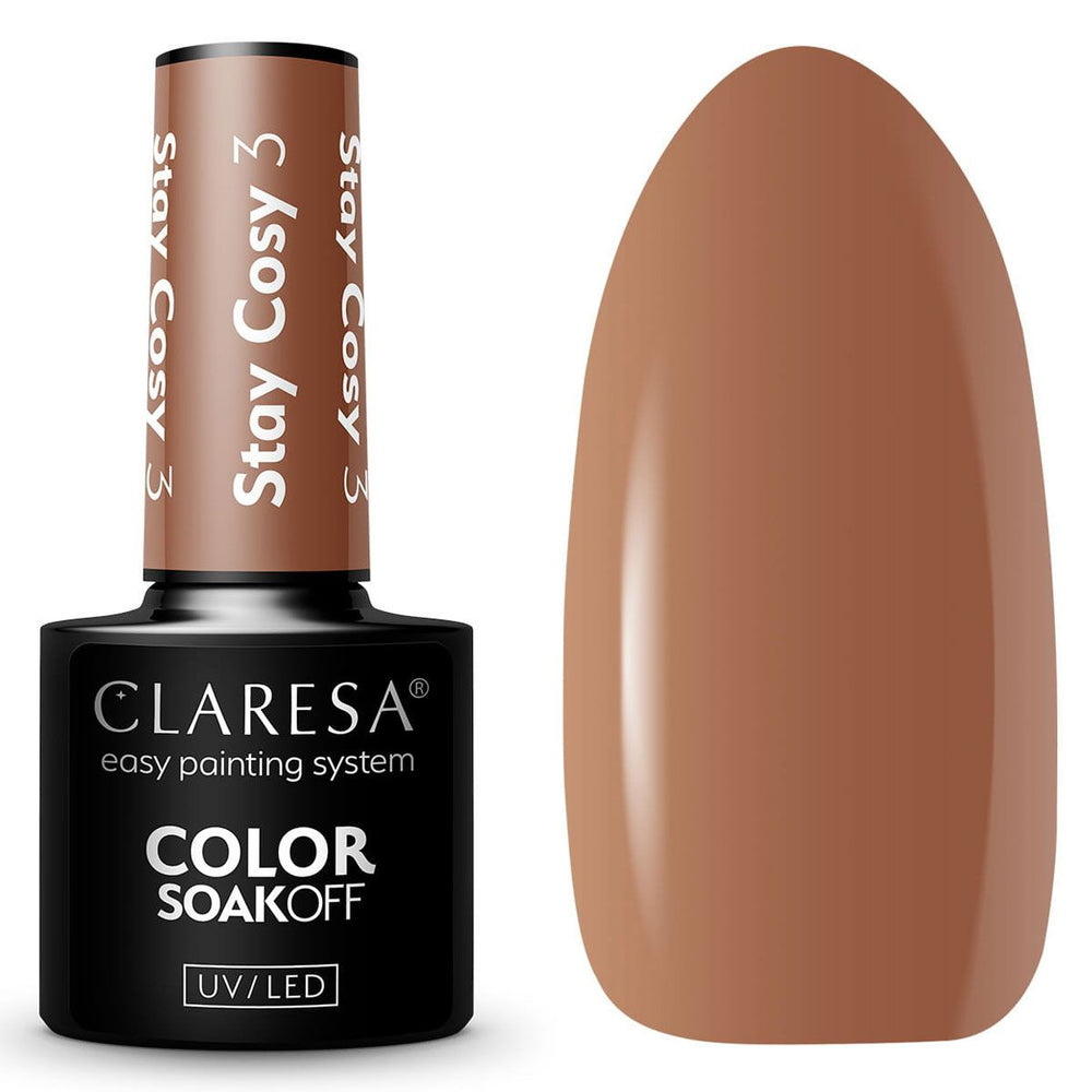 Claresa uv led gellak 5ml stay cozy 3