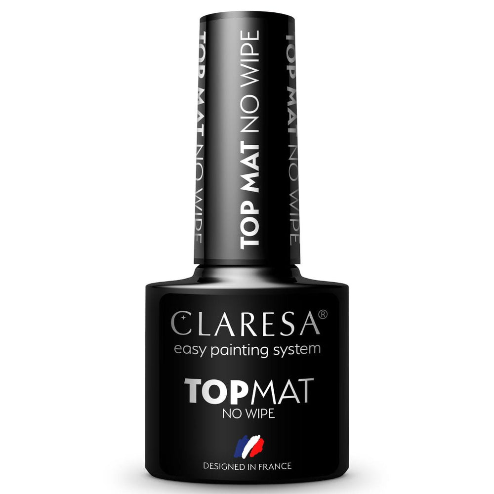 Claresa top coat mat, geen vegen 5ml