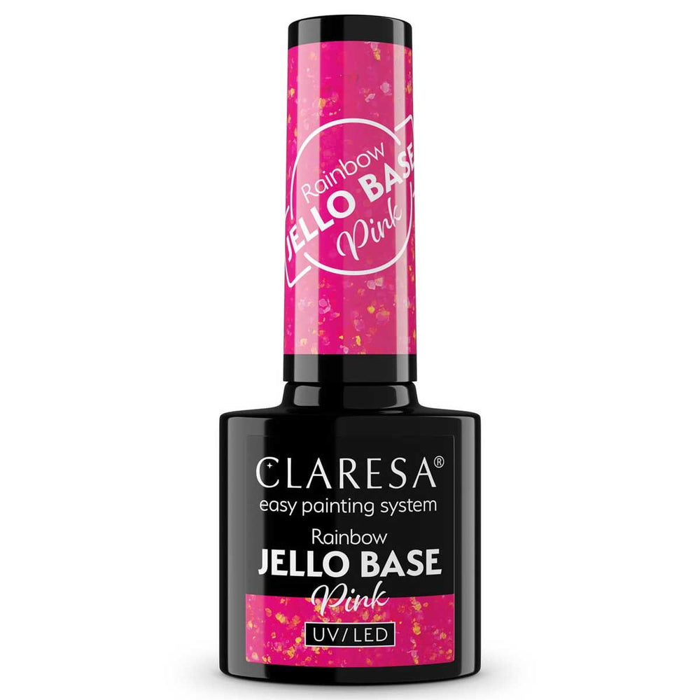 Claresa regenboog jello basislaag roze 5ml