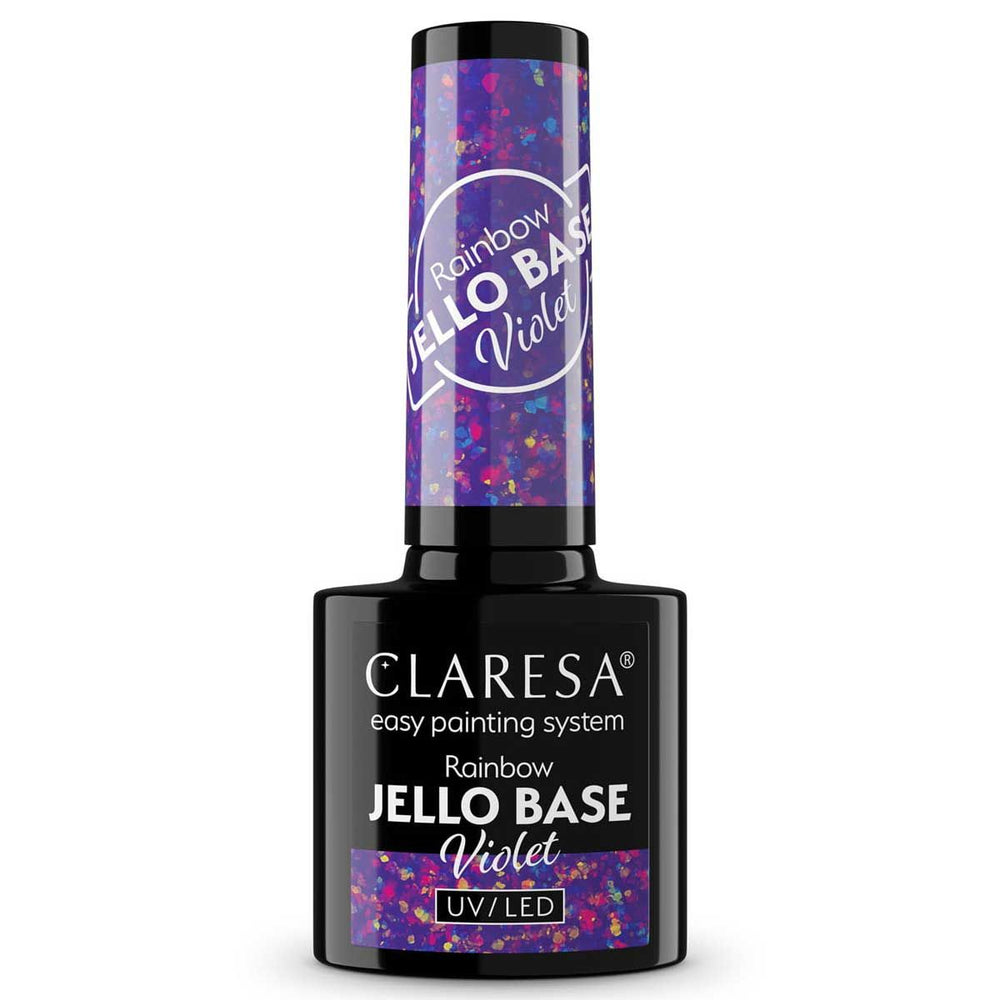 Claresa regenboog jello basislaag violet 5ml