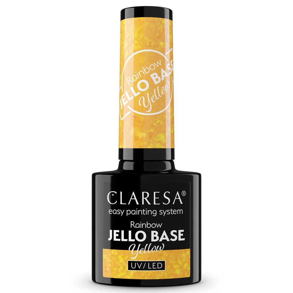 Claresa regenboog jello basislaag geel 5ml