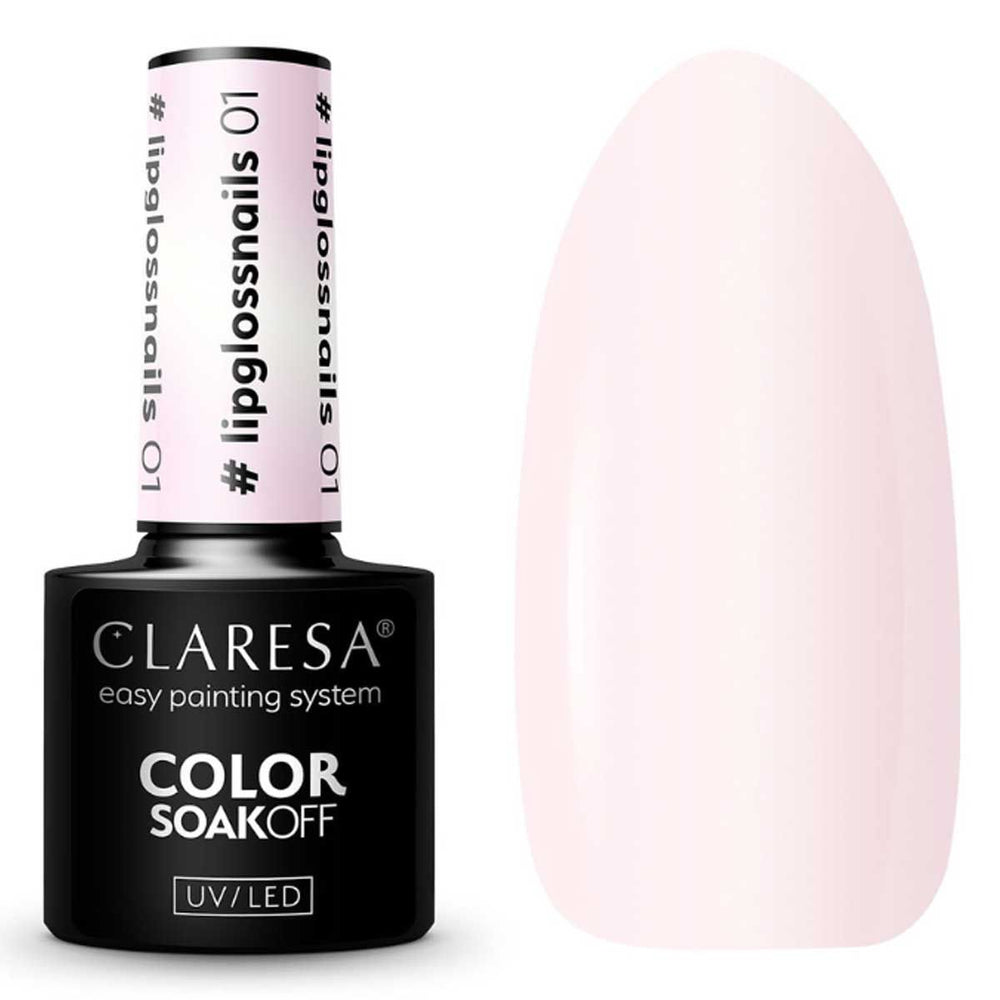 Claresa uv led gellak 5ml #lipglossnagels 01