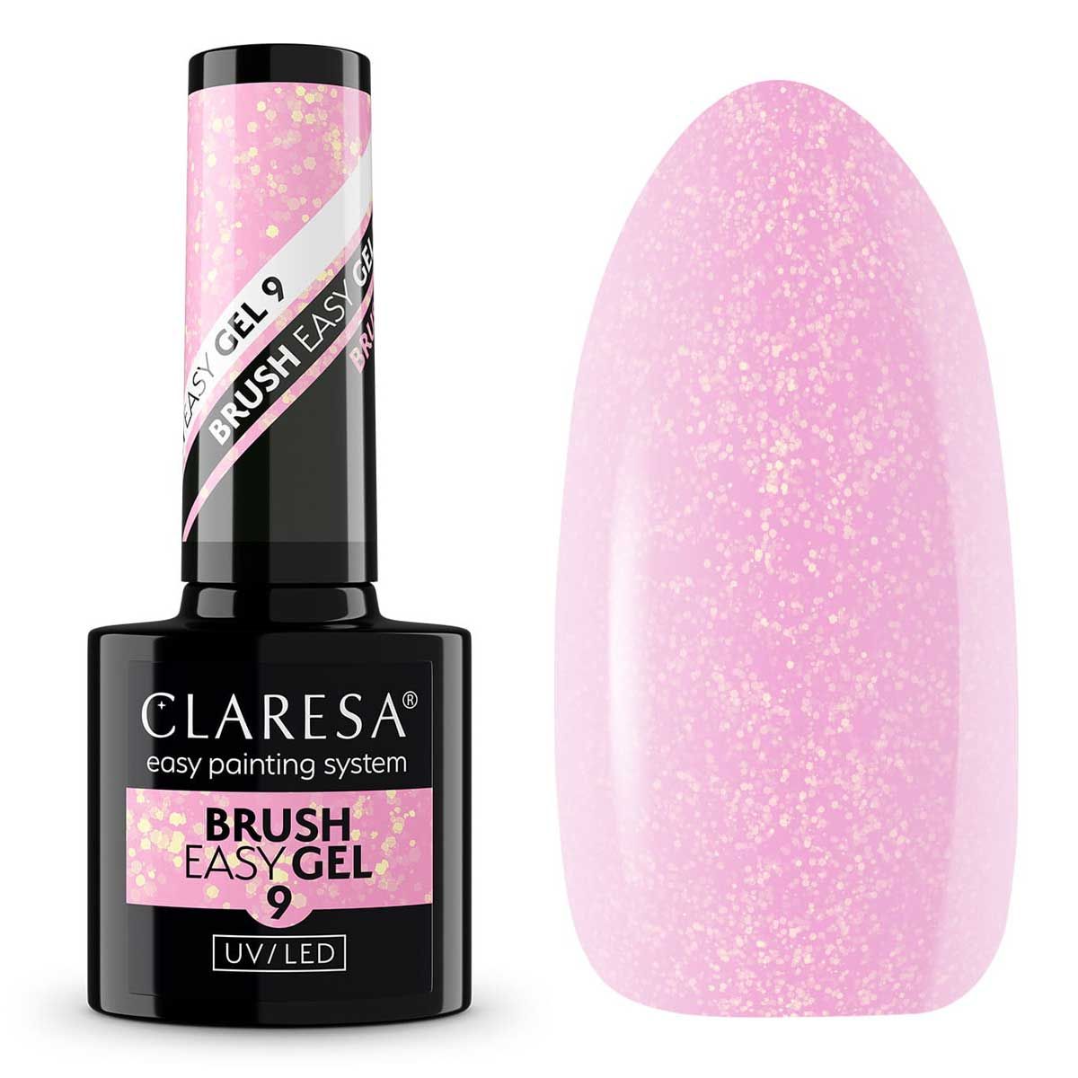 Claresa penseel easy gel 9 5ml