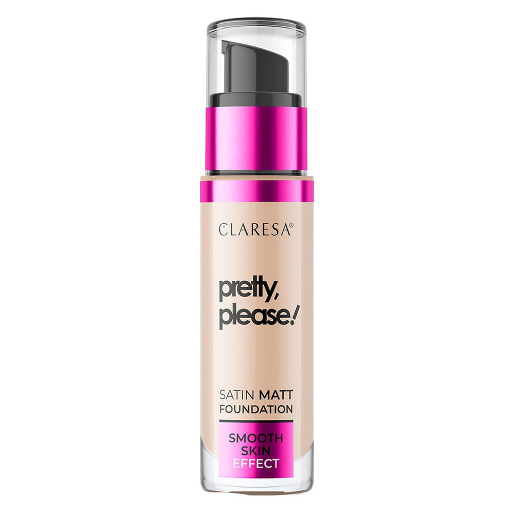 Claresa satijn matte foundation mooi, alsjeblieft! 05 deep medium 34gr.
