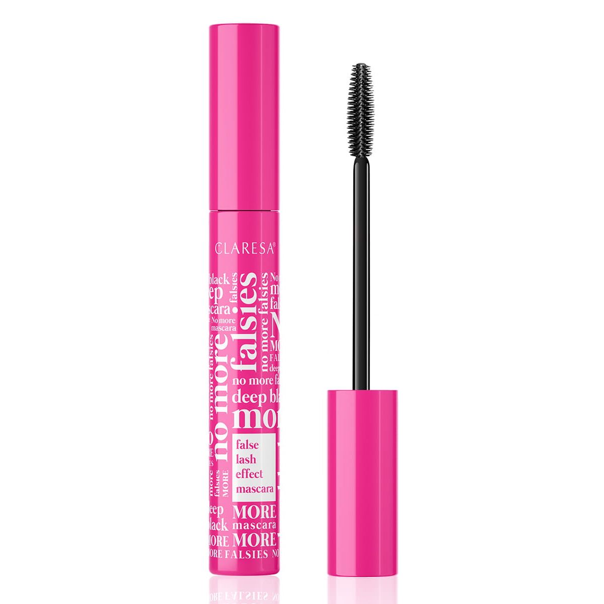 Claresa no more falsies mascara zwart 10ml
