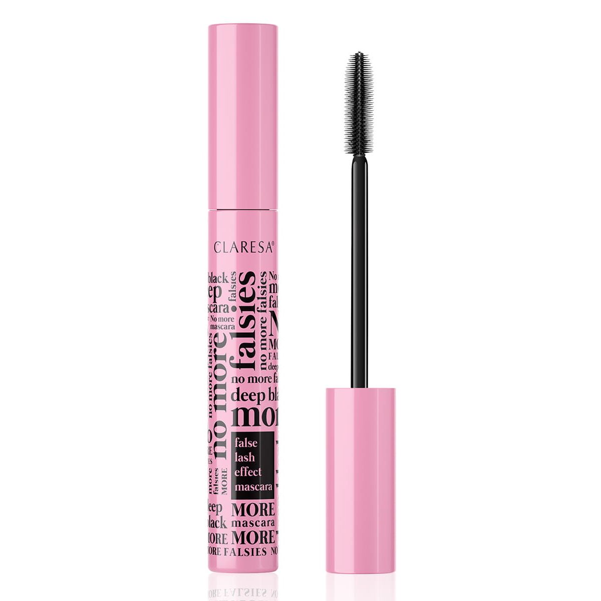 Claresa no more falsies mascara diepzwart 10ml