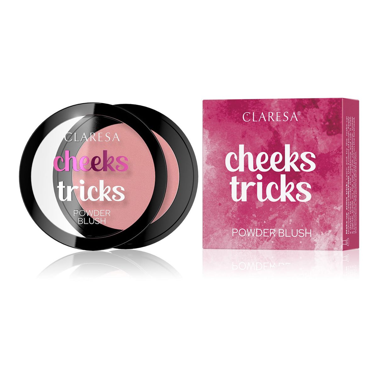 Claresa cheeks tricks poeder blush 02 wonder 4gr.