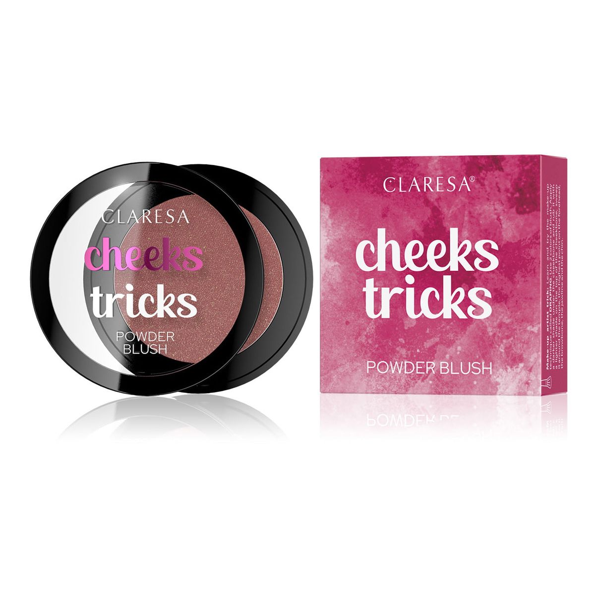 Claresa cheeks tricks poeder blush 06 lure 4gr.