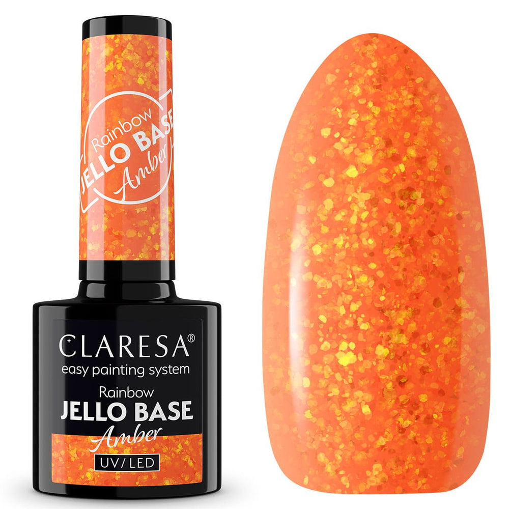 Claresa regenboog jello basislaag amber 5ml