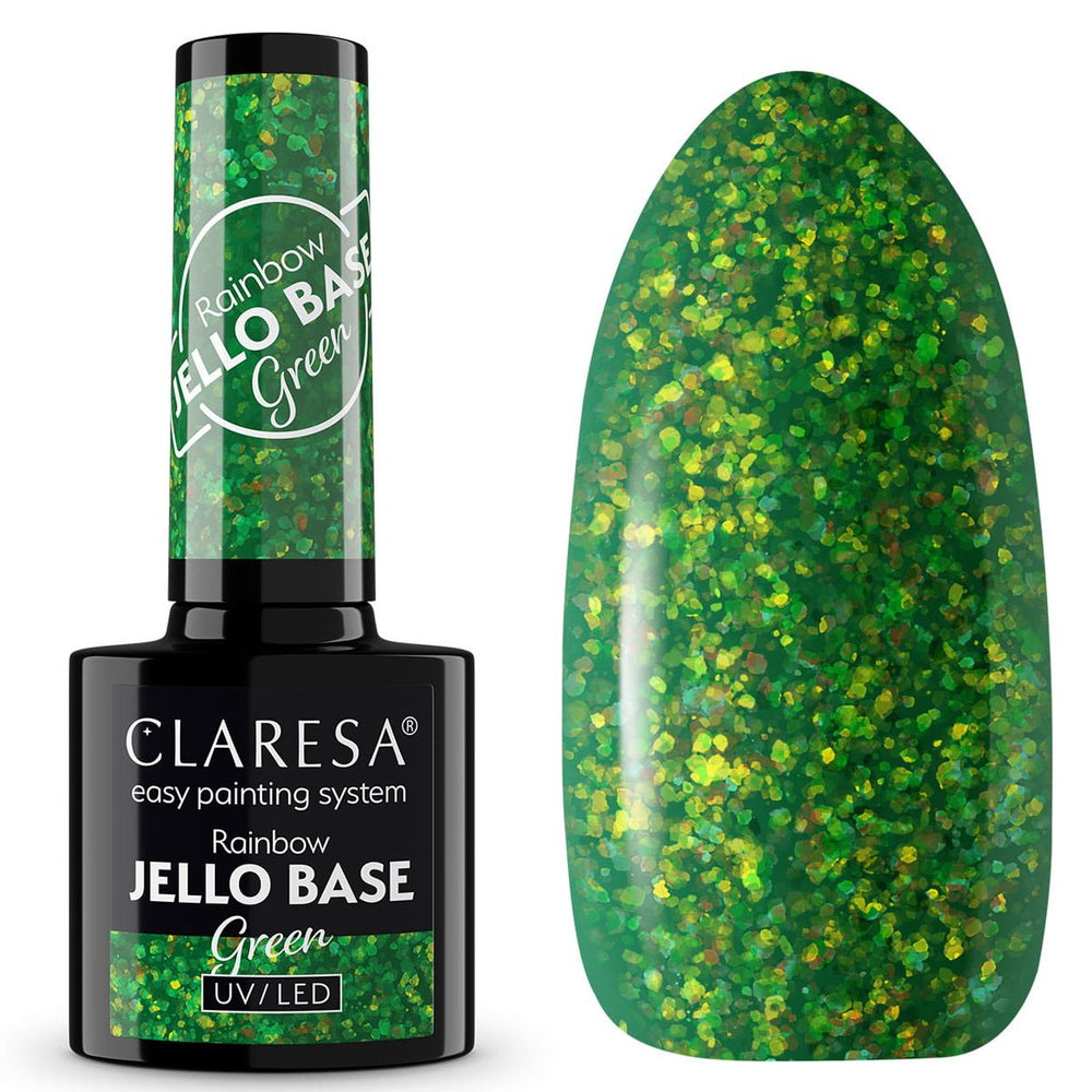 Claresa regenboog jello basislaag groen 5ml