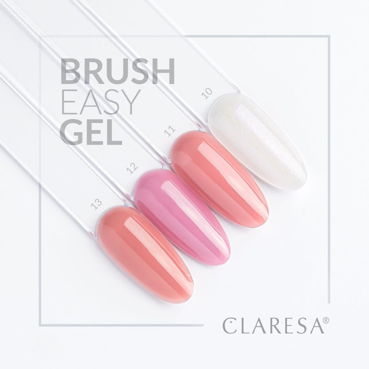 Claresa penseel easy gel 10 5ml