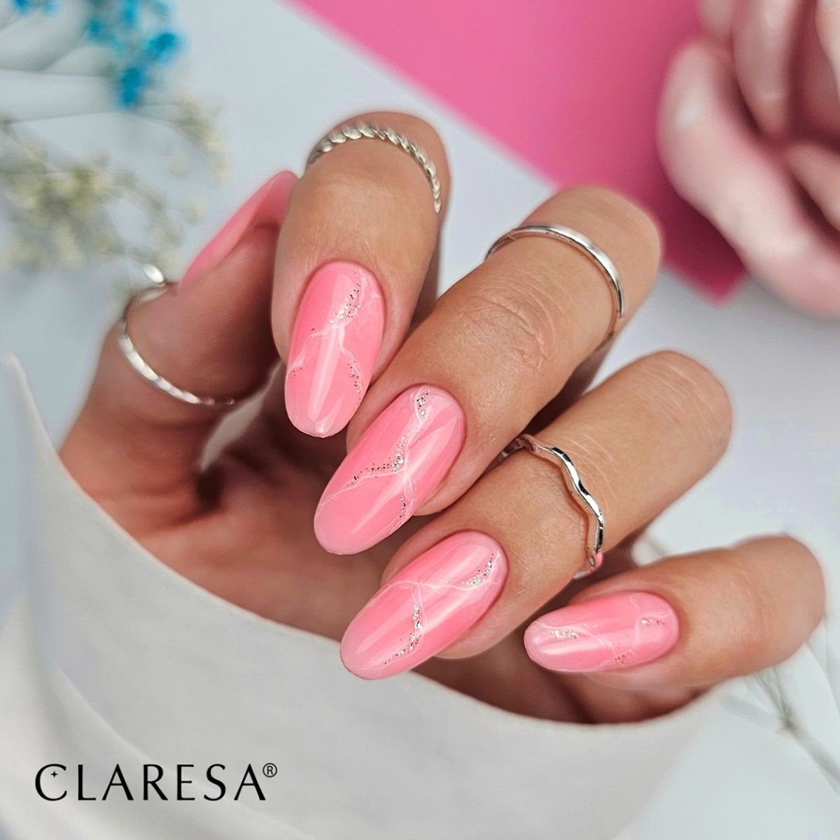 Claresa penseel easy gel perzik 5ml