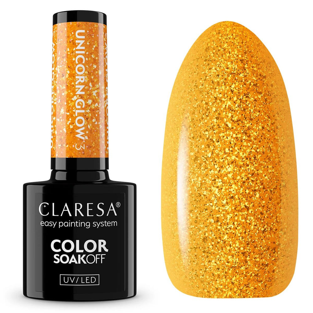 Claresa uv led gellak 5ml eenhoorngloed 3