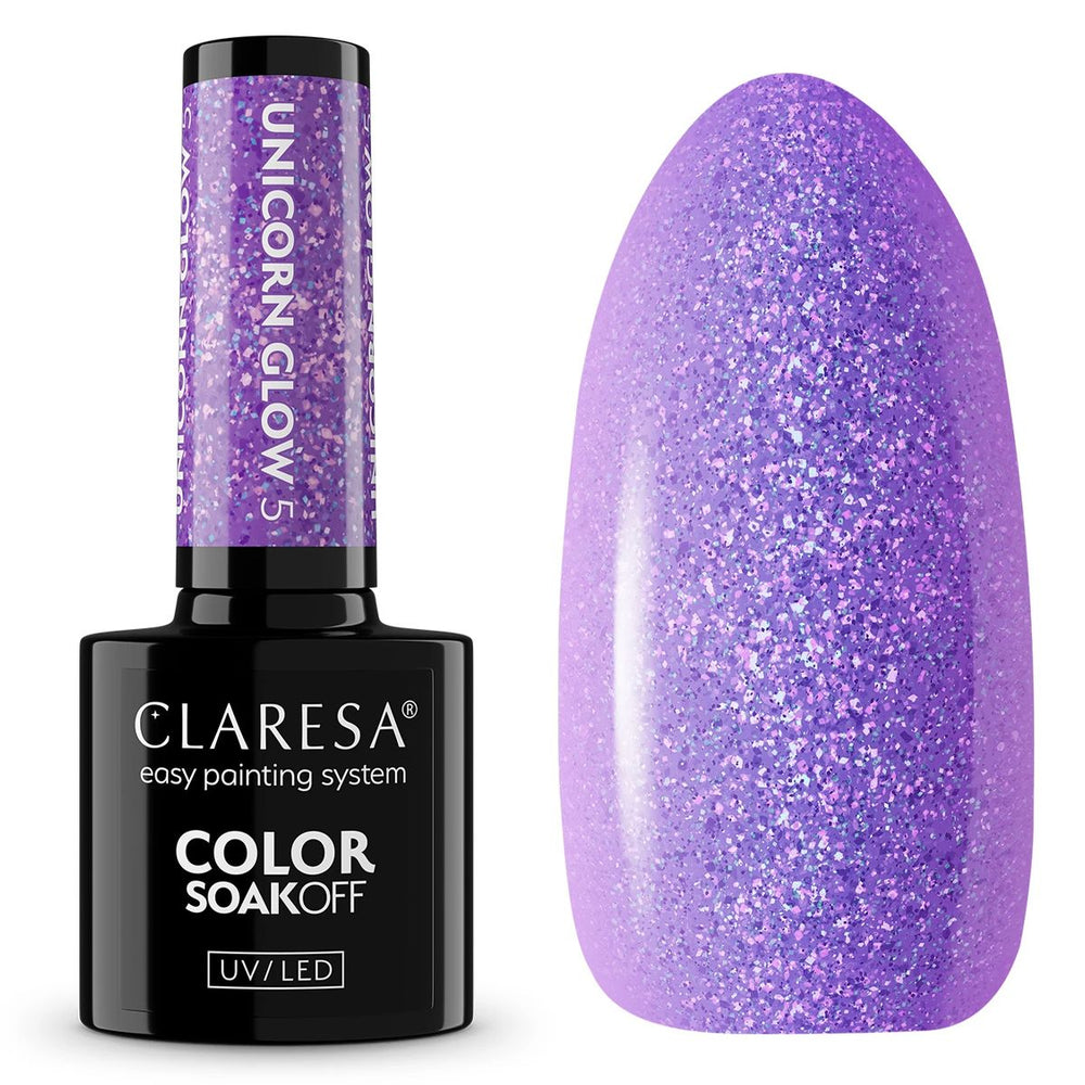 Claresa uv led gellak 5ml eenhoorngloed 5