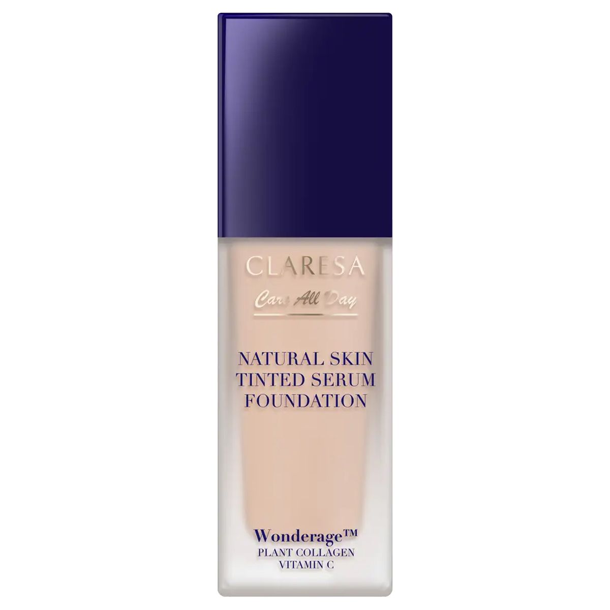 Claresa natuurlijke getinte serum foundation 1c licht koel 32ml