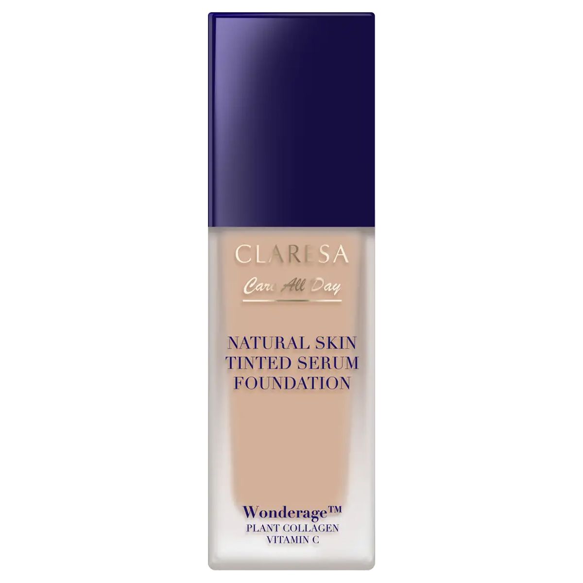 Claresa natuurlijke huidtint serum foundation 2n medium neutraal 32ml