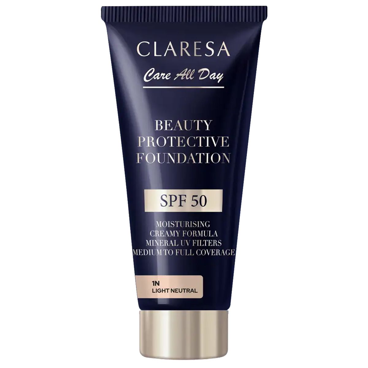 Claresa beauty beschermende foundation spf 50 1n licht neutraal 30ml
