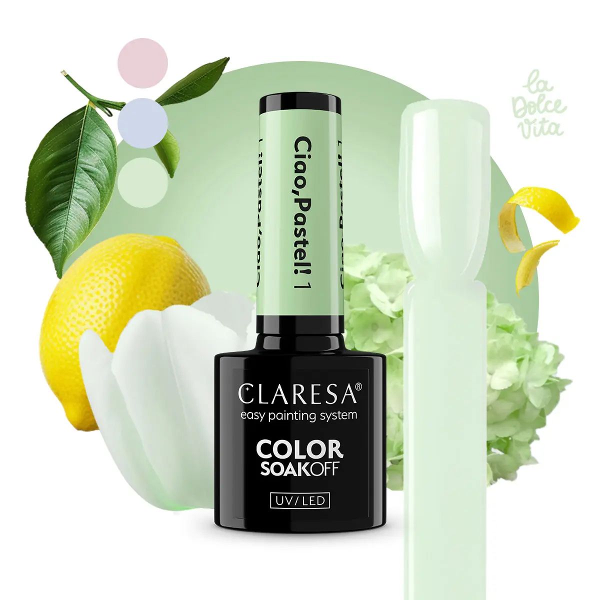 Claresa uv led gellak 5ml ciao pastel 1
