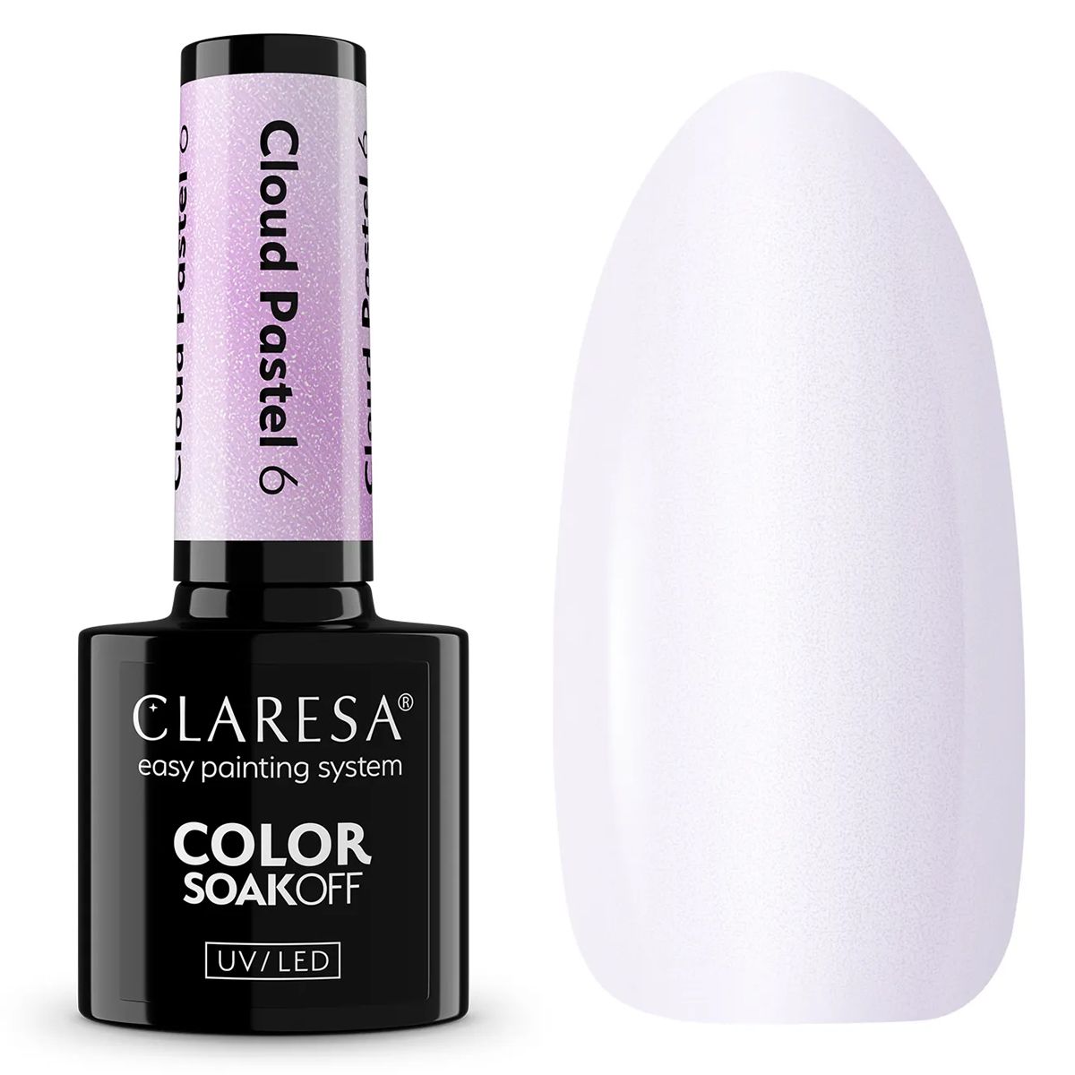 Claresa uv led gellak 5ml cloud pastel 6