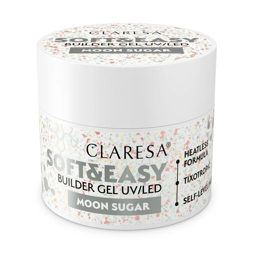 Claresa keratine soft easy builder gel moon sugar 12gr.