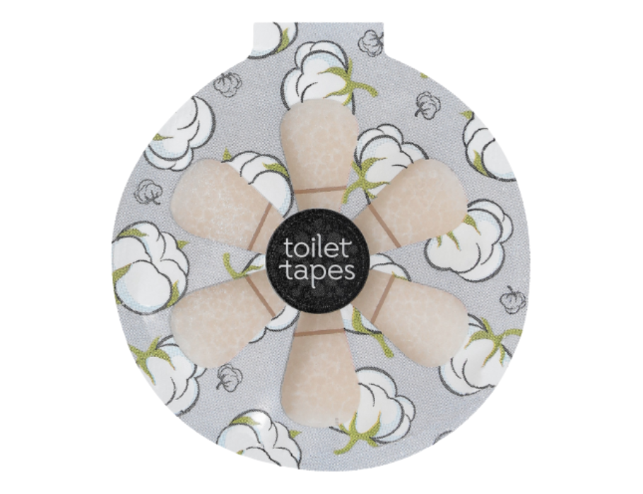 Toilettapes Toilettape wc blokje Clean Cotton