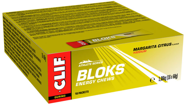 Clif bar shot bloks energy chews 18er box | margarita citrus mhd 03 26