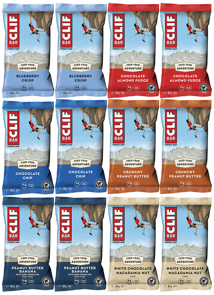 Clif bar energy bar mixed 12x68g box best before date 04 26