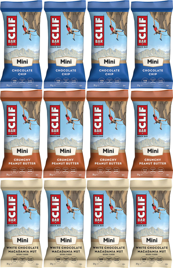Clif bar energy bar mini mixed 12x28g box mhd 02 26