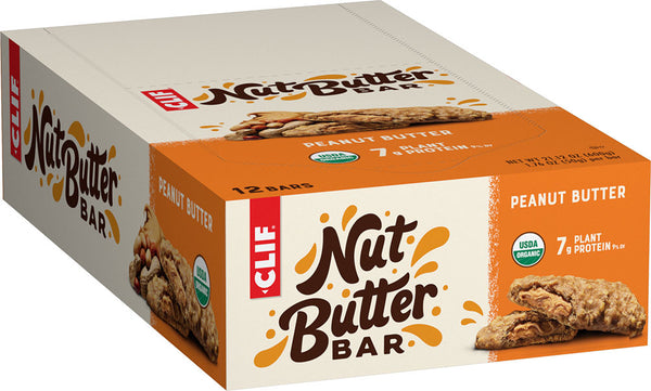 Clif bar nut butter filled bar box of 12 | chocolate chip-peanut butter