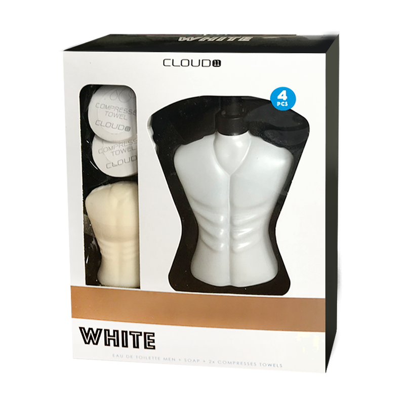 Cloud11 geschenkset white men