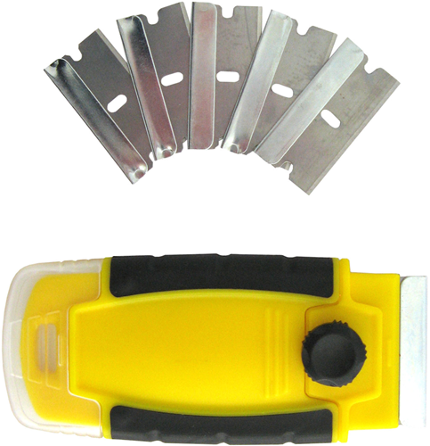Con:p verfschraper met softgrip - b24200