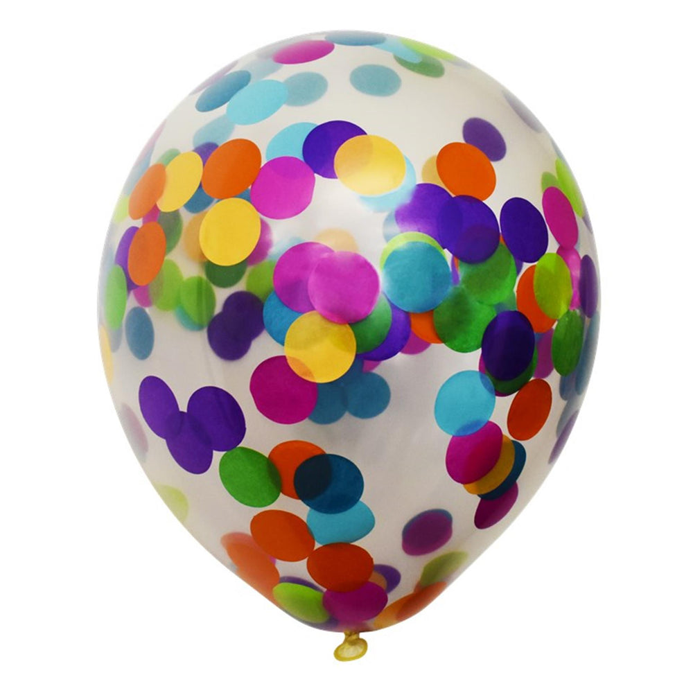 Ballonconfetti 6 stuks 30 cm
