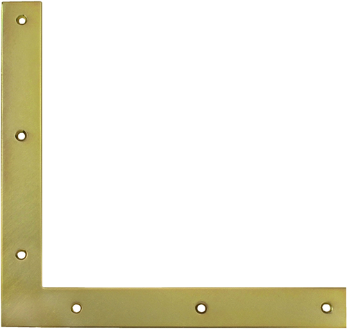 Connex 4st platte winkelhaak - hoekverbinder 60x60x10 gvz - dy2003671