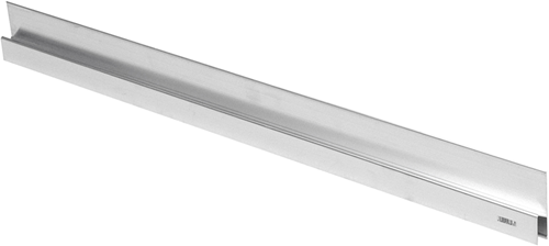 Connex aftreklat in 'h' alu 1500x114mm - cox781389