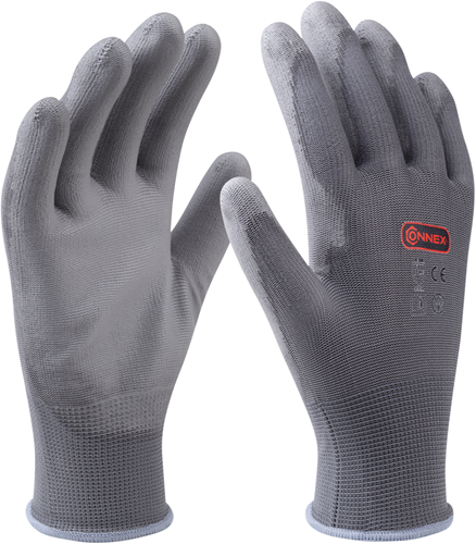 Connex handschoen comfort grijs gr09 - cox938669