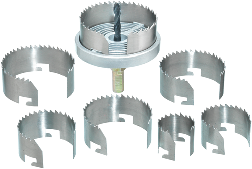 Connex set 7 gatenzaagset hout - coxt976320