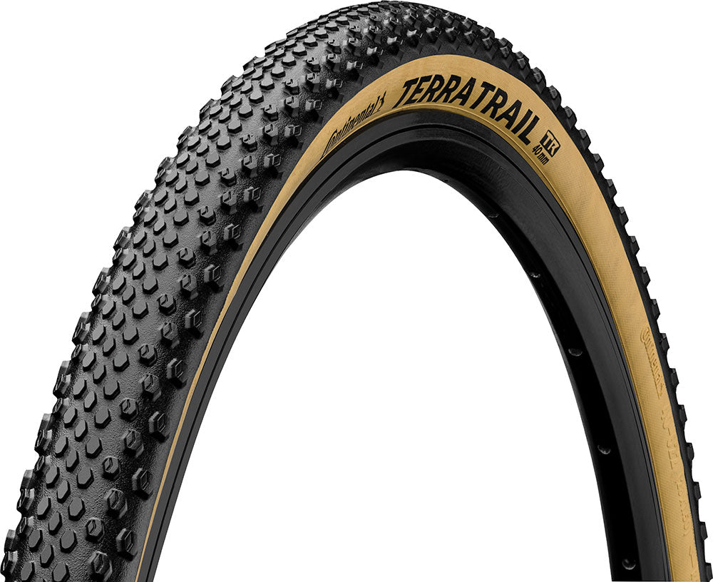 Continental terra trail shieldwall tlr 35-622 cream edition e-25 folding tire