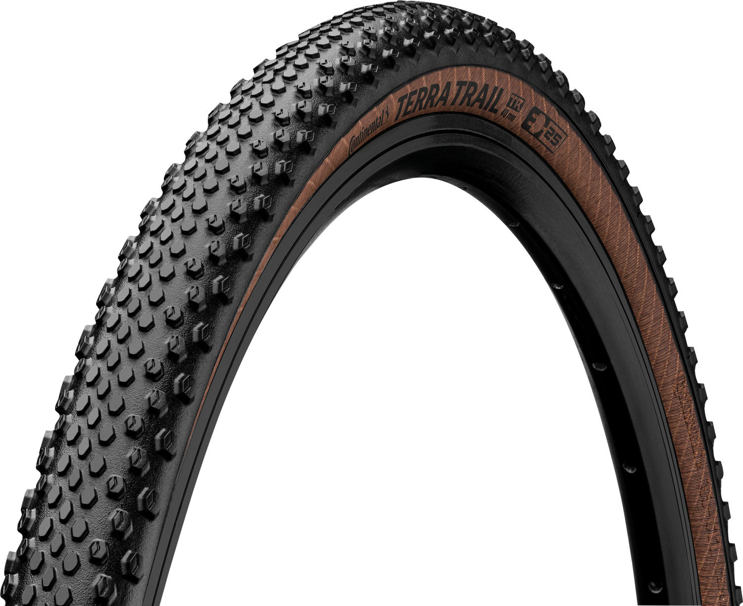 Continental terra trail shieldwall tlr 45-622 brown-edition e-25 folding tire