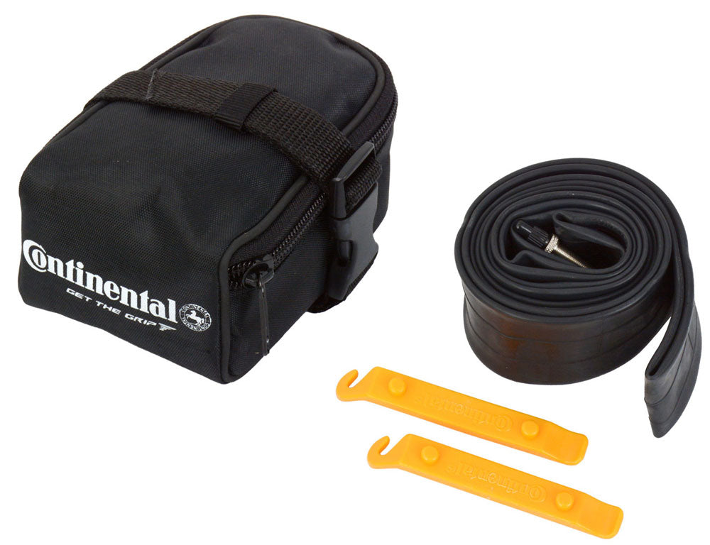 Continental zadeltasje met binnenband av 29 atb + 2 bandafnemers