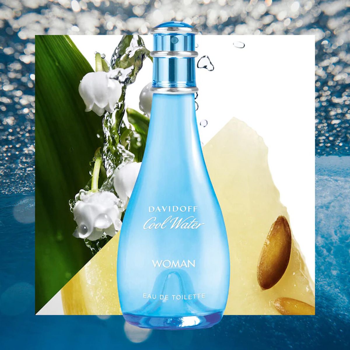 Davidoff eau de toilette spray coolwater vrouw 100ml dames
