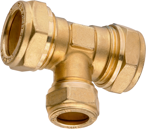 Cornat knelkoppeling ms t-stuk 22x18x22mm - tec583691