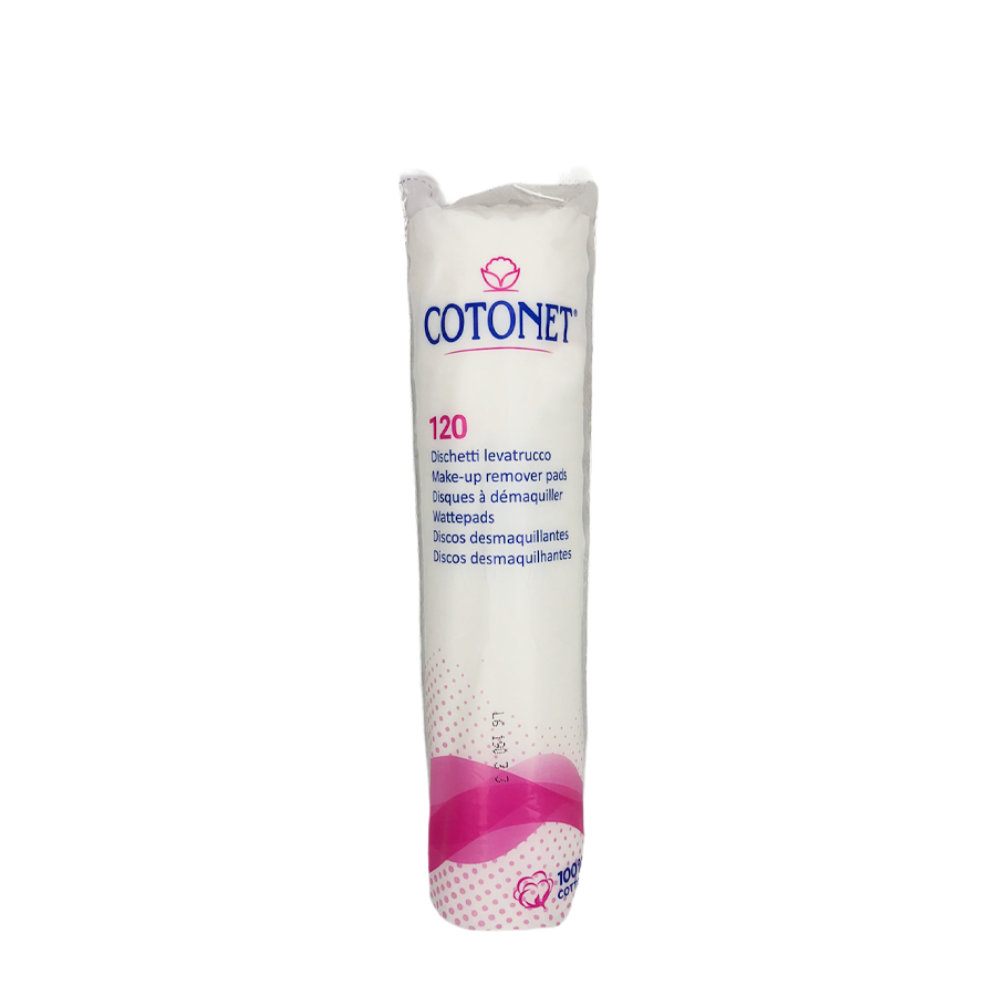 Cotonet make-up remover pads 120 stuks