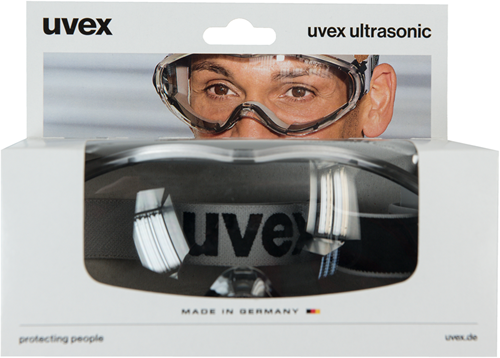 Meister uvex veiligheidsbril ultrasonic 9302 grijs zwart - coxt938798