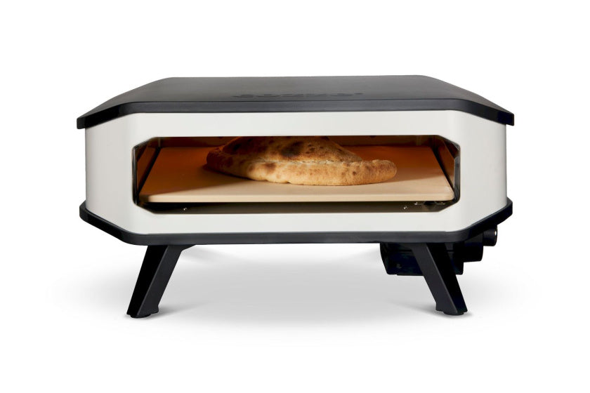 Elektrische pizzaoven 17'' met pizzasteen 2200W zwart